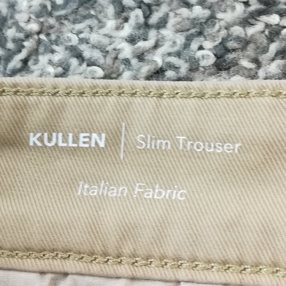 AG Adriano Goldschmied Pants Chino Beige Tan 32x30 Kullen Slim Fit Stretch - Picture 4 of 11